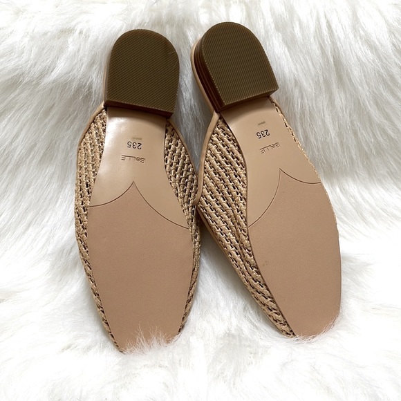 SOLD ⭐️NWOT⭐️ Genuine Woven Leather Mule Slipper - Picture 3 of 7